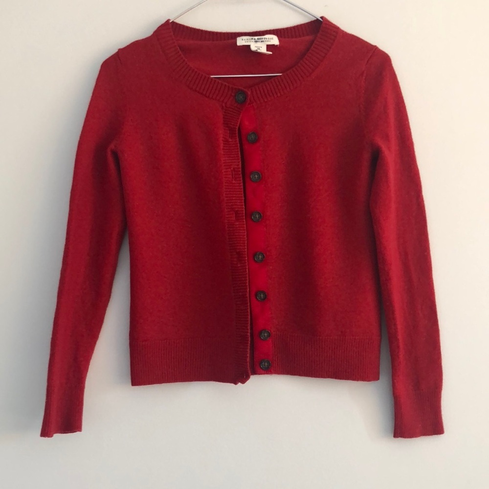 COPY - Banana Republic | Red Wool Cardigan